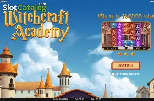 Скрин2. Witchcraft Academy слот
