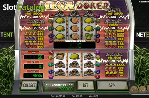 Скрин4. Mega Joker (NetEnt) слот
