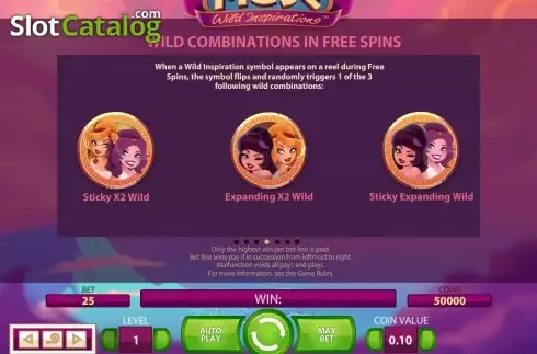 Скрин8. Muse: Wild Inspiration слот