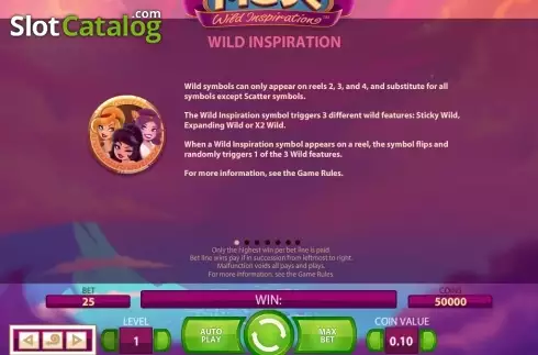 Скрин5. Muse: Wild Inspiration слот