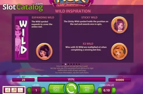 Скрин6. Muse: Wild Inspiration слот