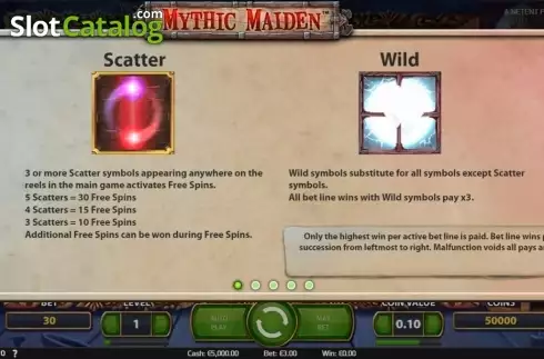 Скрин4. Mythic Maiden слот