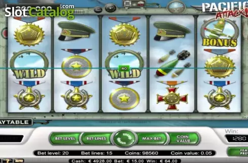 Скрин3. Pacific Attack слот
