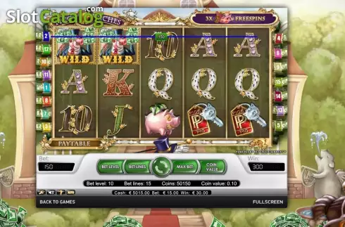 Скрин3. Piggy Riches (NetEnt) слот