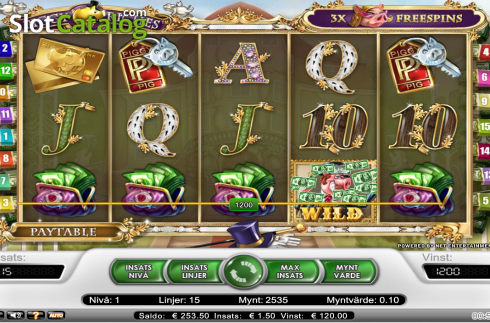 Скрин4. Piggy Riches (NetEnt) слот