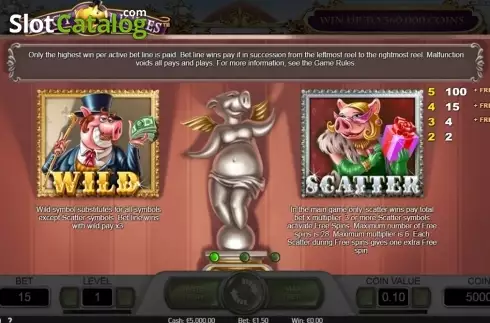 Скрин5. Piggy Riches (NetEnt) слот