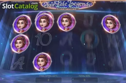 Скрин2. Fairytale Legends: Mirror Mirror (NetEnt) слот