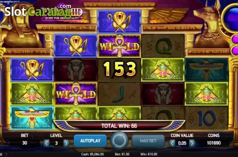 Скрин6. Pyramid: Quest for Immortality слот