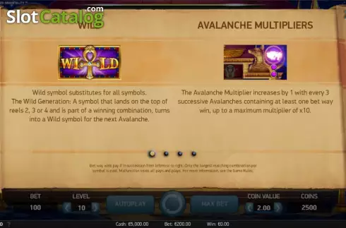 Скрин2. Pyramid: Quest for Immortality слот