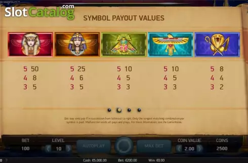 Скрин3. Pyramid: Quest for Immortality слот