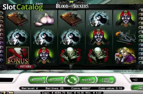 Скрин3. Blood Suckers слот