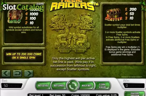 Скрин5. Relic Raiders слот