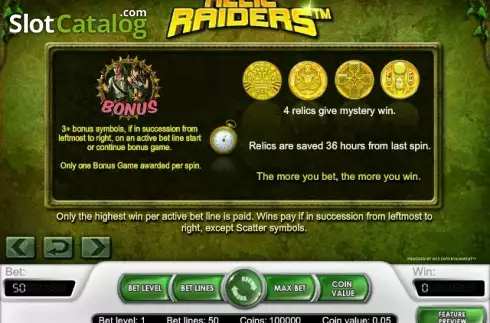 Скрин6. Relic Raiders слот