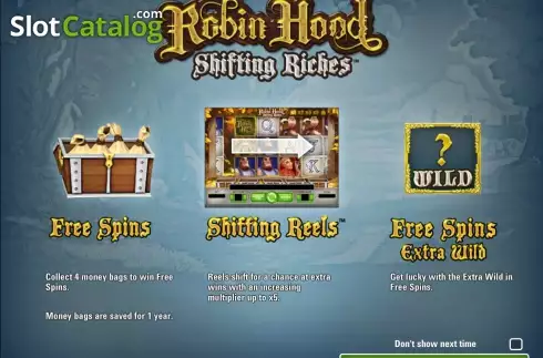Скрин6. Robin Hood: Shifting Riches слот