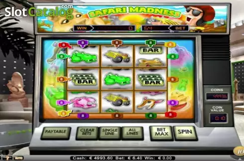 Скрин2. Safari Madness слот