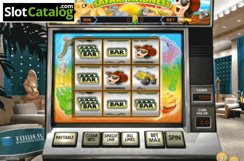Скрин3. Safari Madness слот