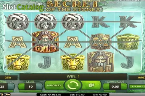 Скрин2. Secret of the Stones слот