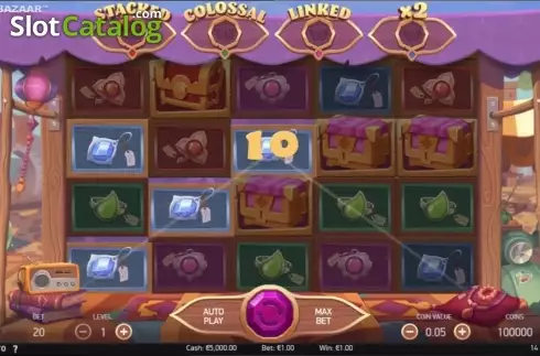 Скрин2. Wild Bazaar слот