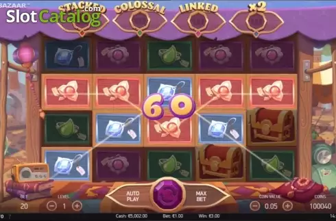 Скрин3. Wild Bazaar слот