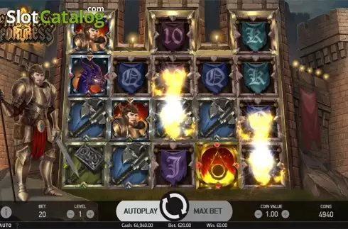 Скрин4. Fire Siege Fortress слот