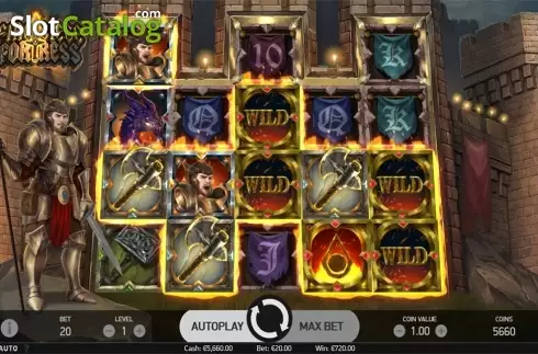 Скрин5. Fire Siege Fortress слот