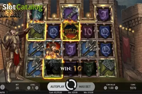 Скрин7. Fire Siege Fortress слот