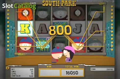Скрин4. South Park слот