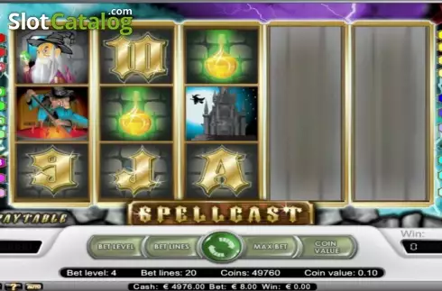 Скрин2. Spellcast слот