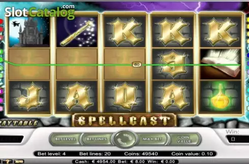 Скрин3. Spellcast слот