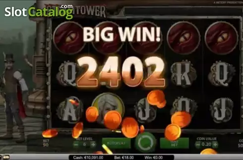 Скрин3. Steam Tower слот