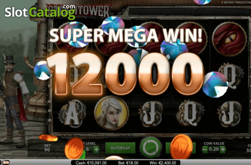 Скрин4. Steam Tower слот