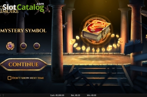 Скрин2. Golden Grimoire слот