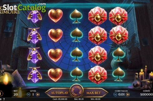 Скрин3. Golden Grimoire слот