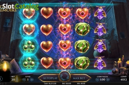 Скрин5. Golden Grimoire слот