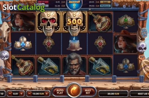 Скрин3. Golden Skulls слот