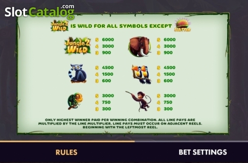 Скрин7. Jungle 2 слот
