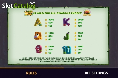 Скрин8. Jungle 2 слот