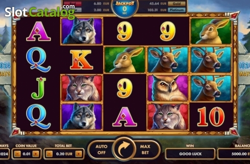 Скрин2. Wolf Reels слот