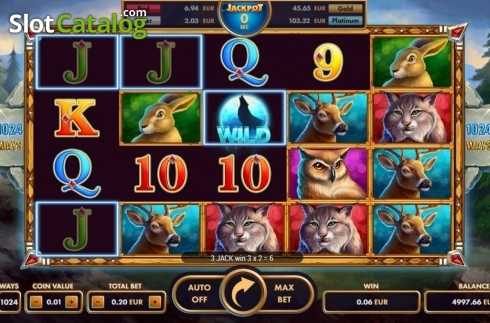 Скрин4. Wolf Reels слот