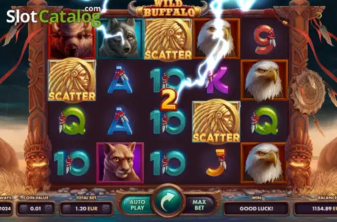 Скрин7. Wild Buffalo (NetGame) слот
