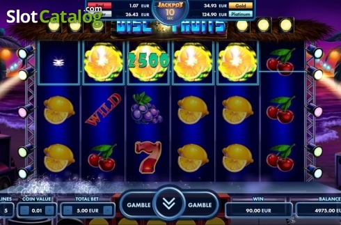 Скрин4. Disco Fruits (NetGame) слот