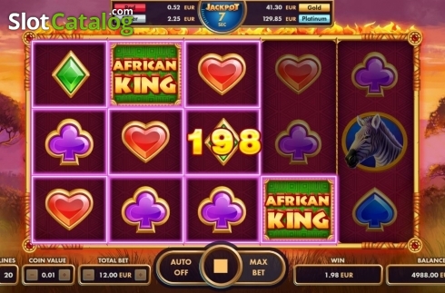 Скрин3. African King слот