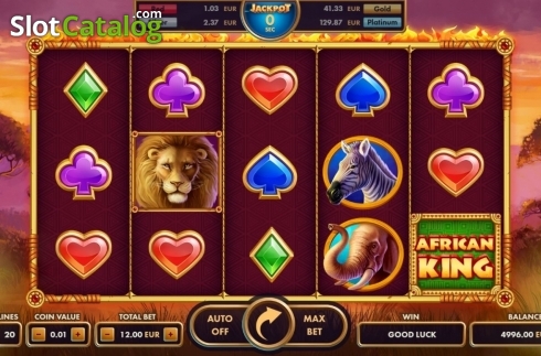 Скрин2. African King слот
