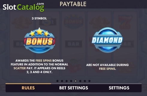 Скрин9. Diamond Shot слот