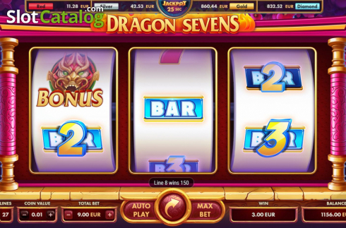 Скрин5. Dragon Sevens слот