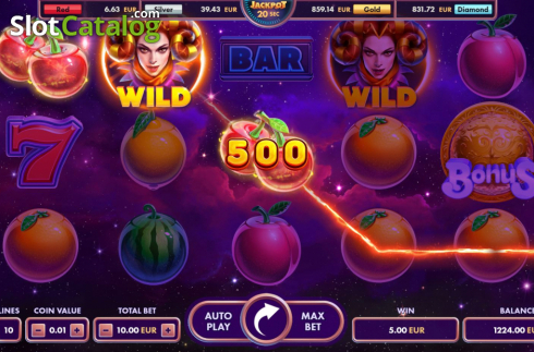 Скрин5. Fruits Fury слот