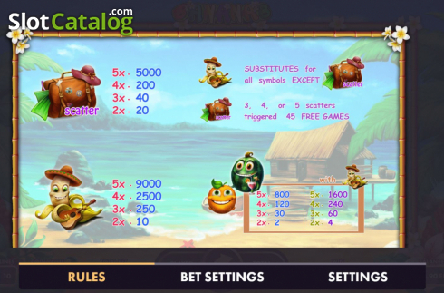 Скрин6. Bananas (NetGame) слот