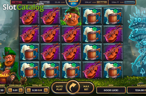 Скрин3. Clover Stones слот
