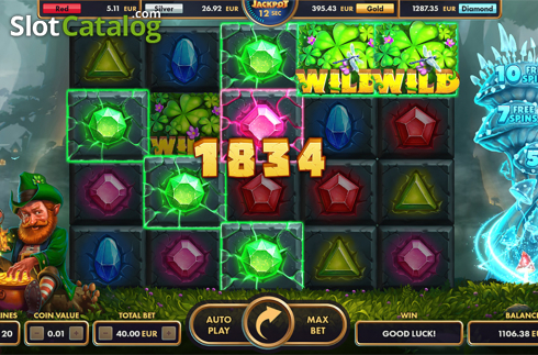 Скрин4. Clover Stones слот