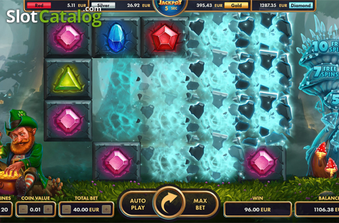 Скрин5. Clover Stones слот